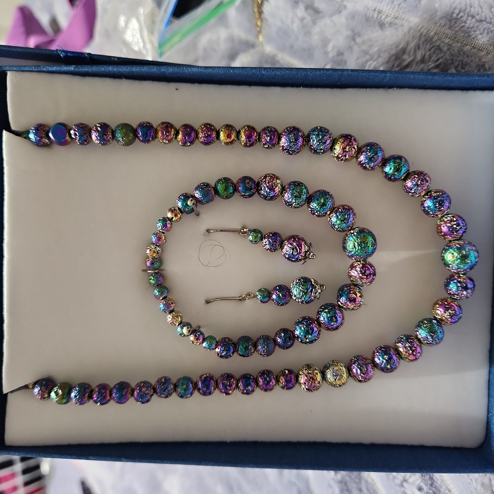 Multicolor Beaded Jewelry Set